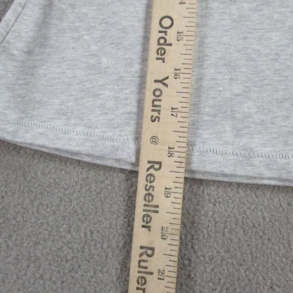 SKIMS Cotton Jersey T Shirt Womens XS Light Heather Grey Basic Casual Tee NWT - Picture 5 of 8